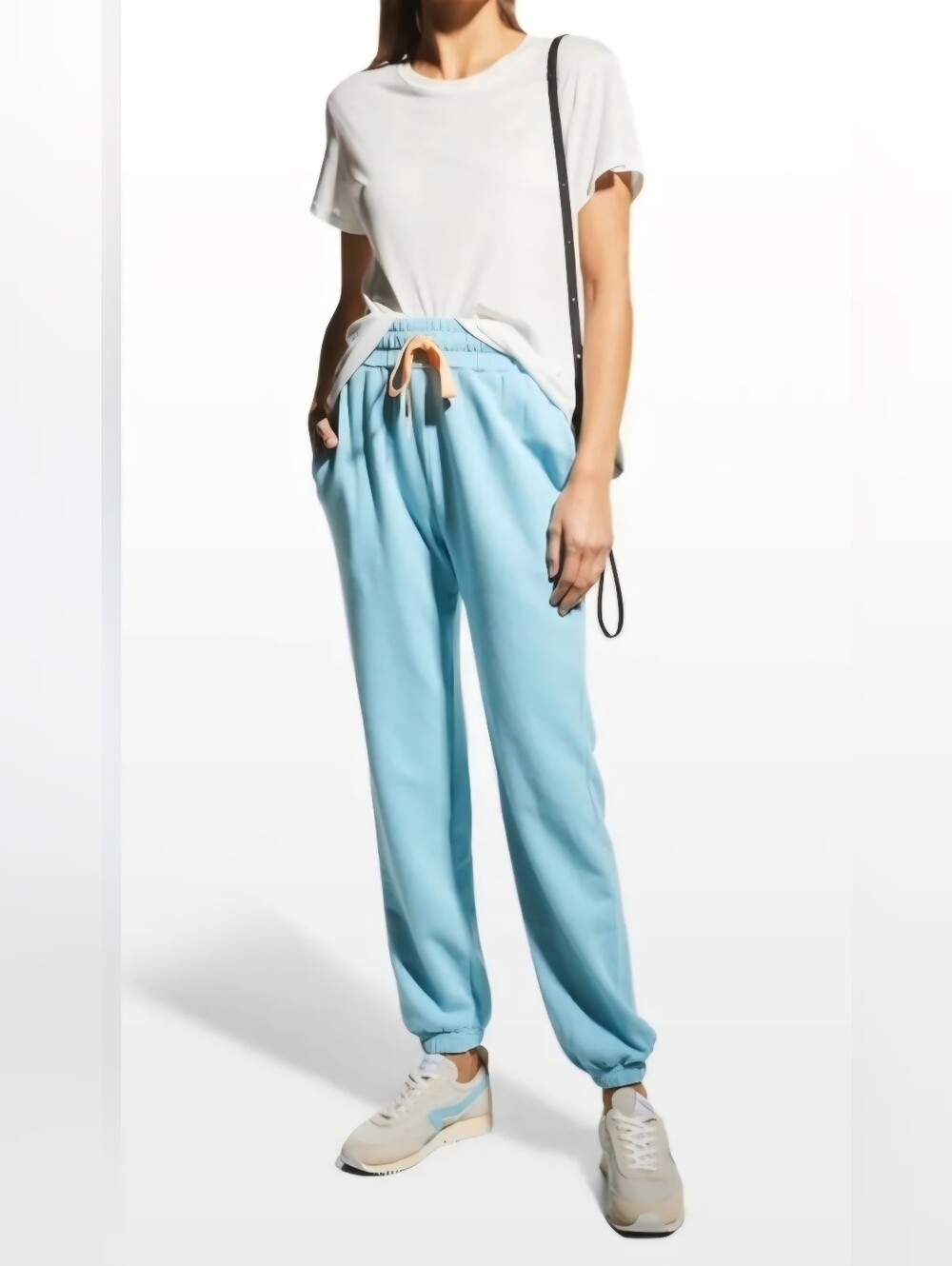 NWT Mother The Knock Out Ankle in Move It Women's Sweatpants Size Small